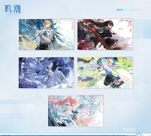 鳴潮 共鳴解放テーマのキャラクターアクリル色紙セット