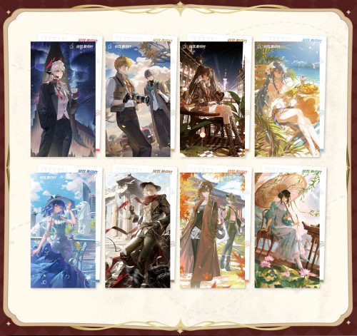 パニシング：グレイレイヴン PGR 6周年「世界巡り旅記」ポストカードセット